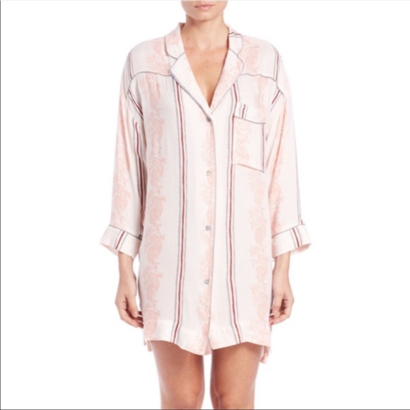 Free People Other - Free People Intimately Gauze Night Shirt